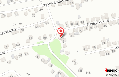 Магазин продуктов на улице Свердлова на карте