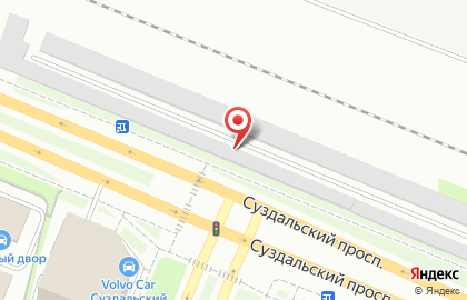 Транспортная компания НТК на Суздальском проспекте на карте