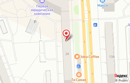 Производственная компания ИДЕЯ на Морском проспекте на карте