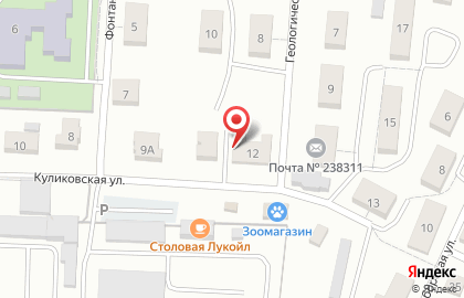 ОАО Банкомат, Банк Петрокоммерц на Куликовской улице на карте