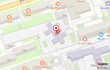 Православная классическая гимназия в Ленинском районе на карте