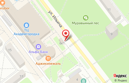 Цветочная мастерская в Советском районе на карте