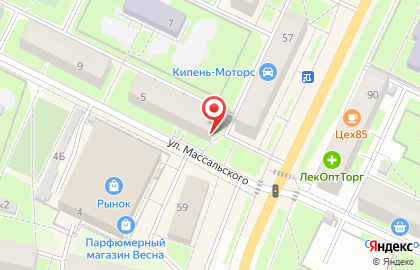 Агентство недвижимости Русский Фонд Недвижимости Северо-Запад в Красносельском районе на карте