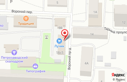 Магазин овощей и фруктов на Балтийской улице на карте