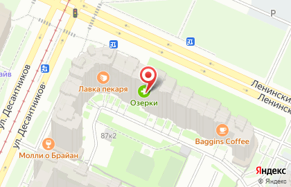 Аптека Озерки в Санкт-Петербурге на карте