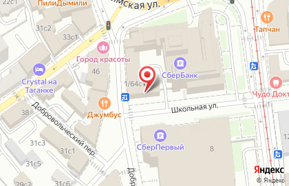 СберБанк Первый на метро Площадь Ильича на карте