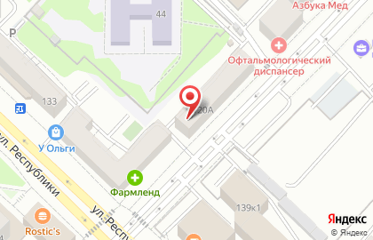 Ресторан доставки еды Все включено на карте