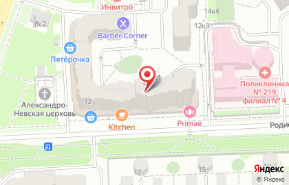 Автошкола Ланистер на Радионовской улице на карте
