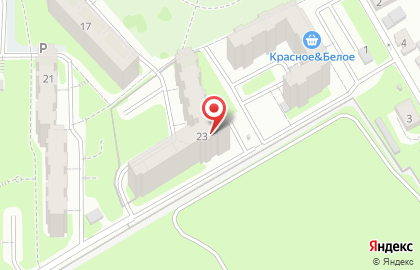 Парикмахерская №1 в Центральном районе на карте