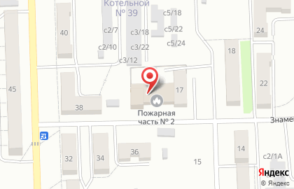 13 пожарно-спасательный отряд ФПС ГПС Главного управления МЧС России по Кемеровской области-Кузбассу Пожарно-спасательная часть №2 на карте