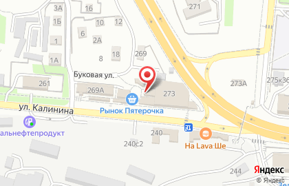 Продуктовый магазин Мельница в Первомайском районе на карте
