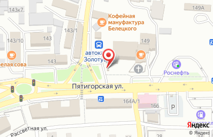 Кофейня Азбука кофе на Пятигорской улице на карте