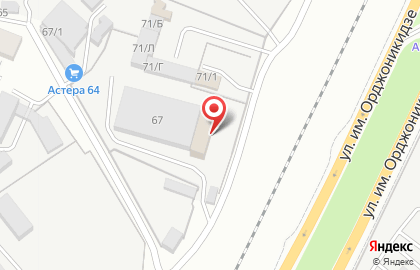 Компания Монтажстрой в Заводском районе на карте