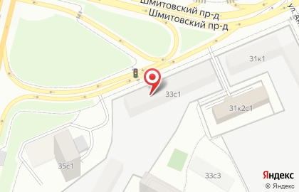 Магазин продовольственных товаров в Шмитовском проезде на карте