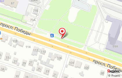Киоск в Октябрьском районе на карте