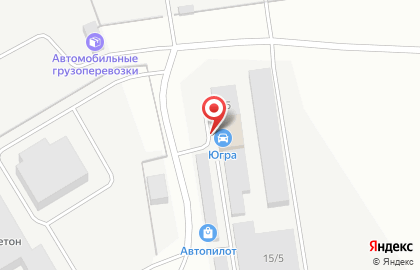 Автомагазин Югра на карте