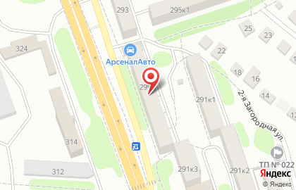 Автоцентр АрсеналАВТО на Московской улице на карте