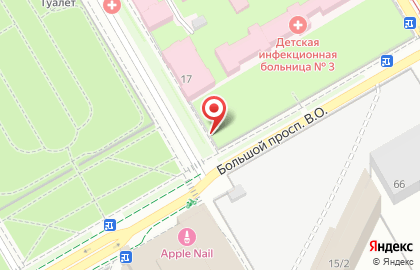 АвтоАльянс в Василеостровском районе на карте