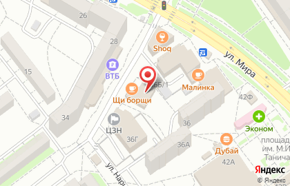 ЕвроДизайн на улице Мира на карте