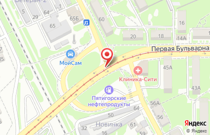 Комильфо на Московской улице на карте