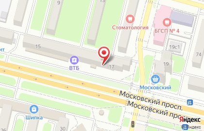 Магазин товаров для спорта и отдыха Веломир на Московском проспекте на карте