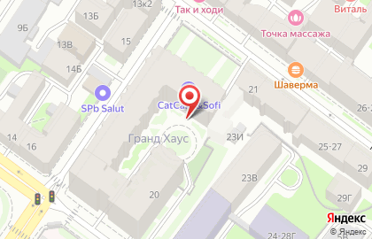 Шмид на площади Александра Невского I на карте