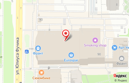 Компания Автоцифра на улице Юлиуса Фучика на карте