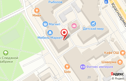 Торговая компания Кодекс ИТ на улице Максима Горького на карте