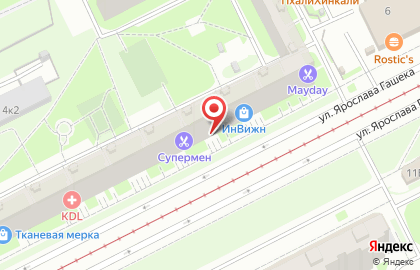 Магазин продуктов из Казахстана Алтынкум на улице Ярослава Гашека на карте