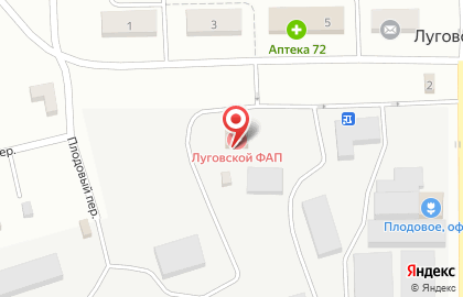 Фельдшерско-акушерский пункт, Областная больница №19 на улице Плодовая на карте