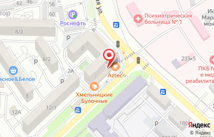 Булочная-кондитерская Хмельницкие Булочные в переулке Макарова на карте