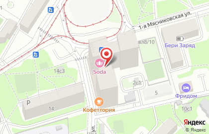 SODA Преображенская площадь на карте