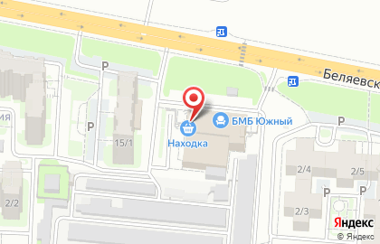 Магазин Московские двери на Беляевской улице на карте