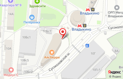 Адвокаты Москвы на Ботанической улице на карте