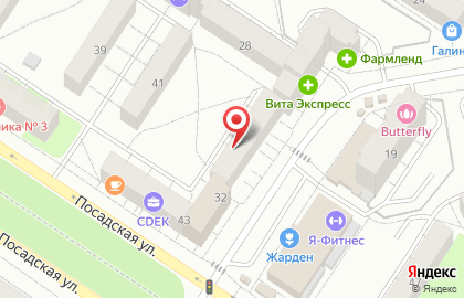 Компьютерный сервис на улице Пальмиро Тольятти на карте