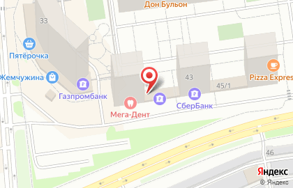 Банкомат БИНБАНК в Центральном административном округе на карте