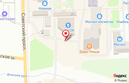 Магазин овощей и фруктов в Санкт-Петербурге на карте