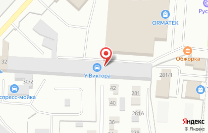 Автосервис Триумф в Дзержинском районе на карте
