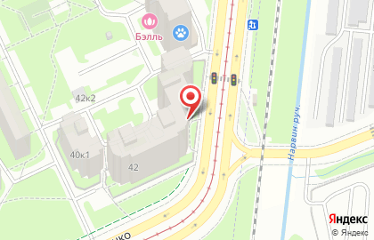 Туристическое агентство Anex Tour в Санкт-Петербурге на карте