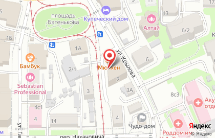 Атон-Томск на карте