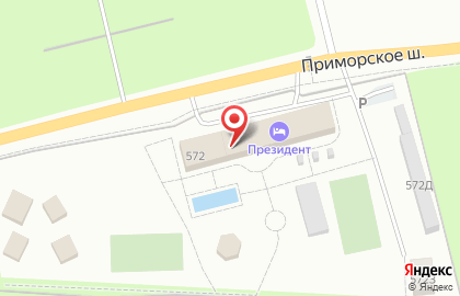 Загородный Президент-Отель на карте