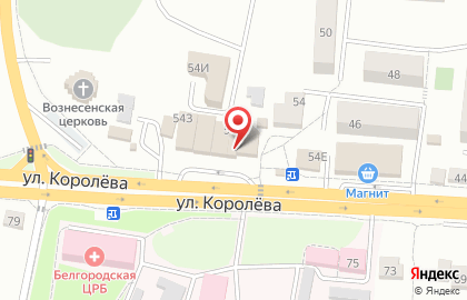 Салон оптики Лорнет на улице Королёва на карте