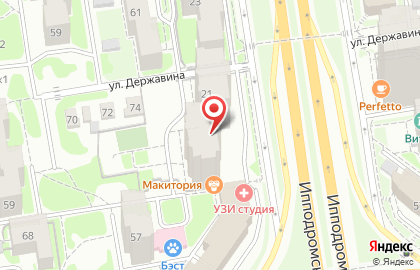 Ателье Елены Кравченко Кураж ПоМоде на Ипподромской улице на карте