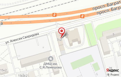 Школа киберспорта Quazar на улице Алексея Свиридова на карте