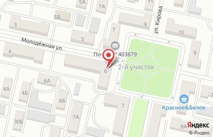 Гастрономъ на Молодёжной улице на карте