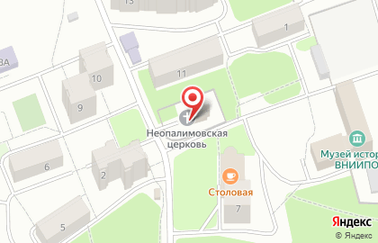 Храм Иконы Божией Матери Неопалимая Купина в Балашихе на карте