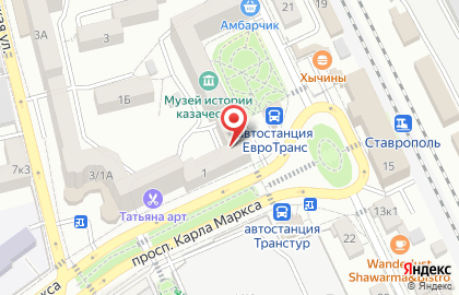 Рассвет на карте