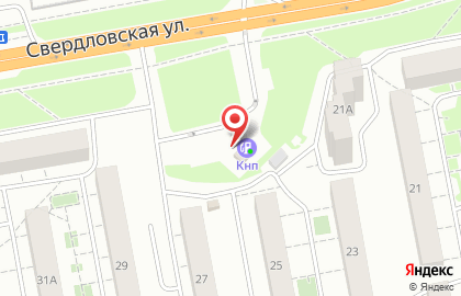 КНП на Свердловской улице, 25а на карте