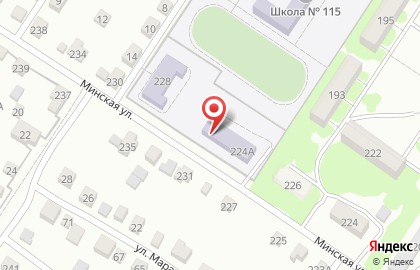 Детский сад №66 в Красноармейском районе на карте