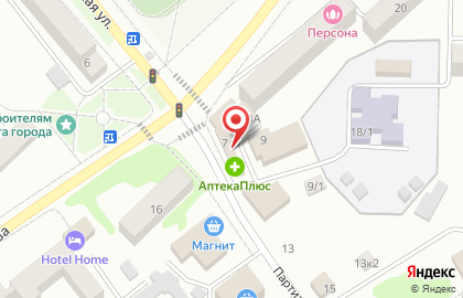 Аптека Адонис на Партизанской улице на карте
